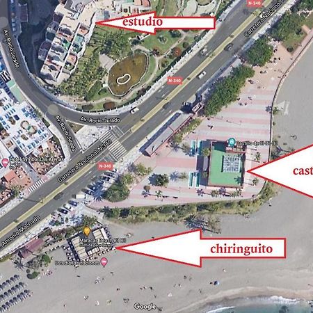 Estudio En Benalbeach, Vistas Mar, Primera Linea Playa 贝纳尔马德纳 外观 照片