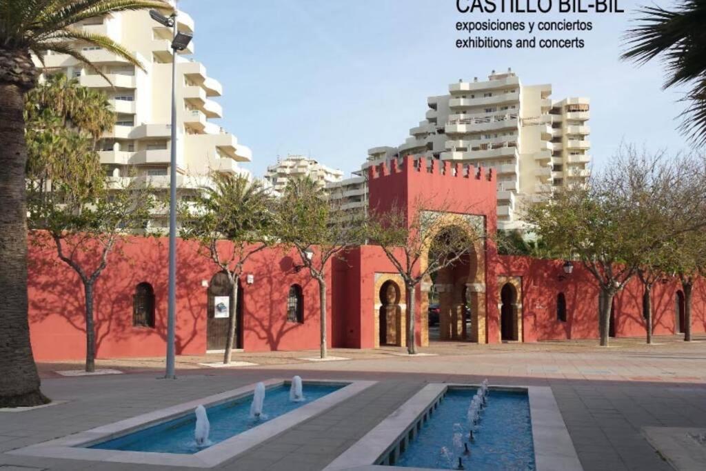 Estudio En Benalbeach, Vistas Mar, Primera Linea Playa 贝纳尔马德纳 外观 照片