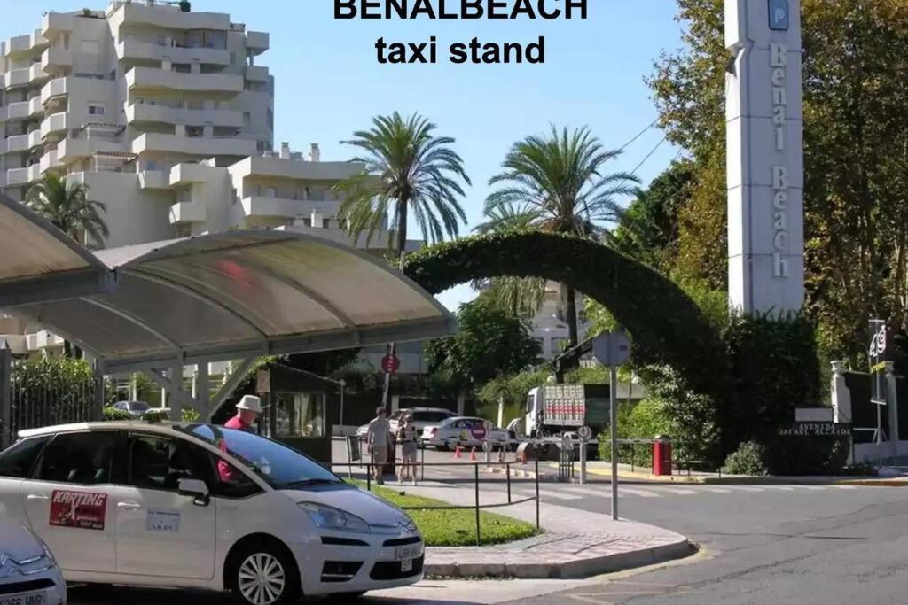 Estudio En Benalbeach, Vistas Mar, Primera Linea Playa 贝纳尔马德纳 外观 照片